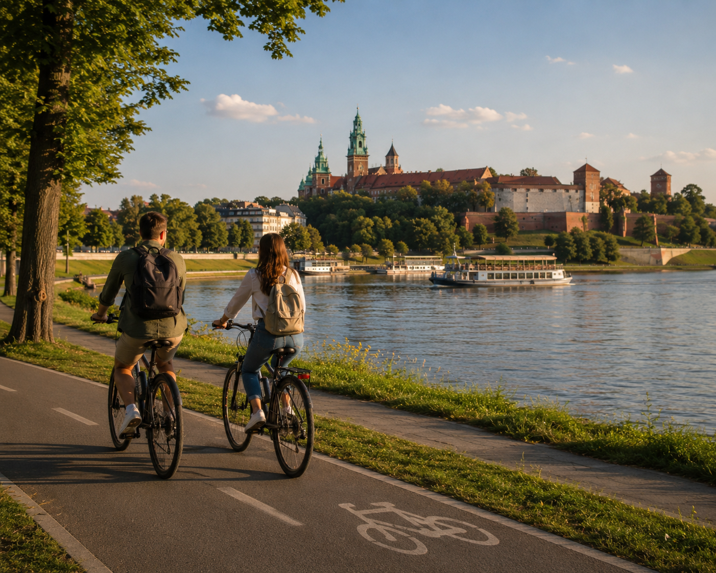 Bike rental and cycling tours around Kraków